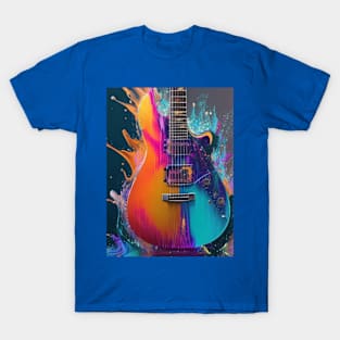 Splash Guitar T-Shirt